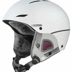 Skihelmen|Wintersport-Bollé JULIET skihelm dames white pearl matte  - 54 - 58 cm