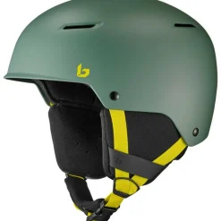 Skihelmen|Wintersport-Bollé KEYSTONE YOUTH skihelm junior olive matte – 52 – 55 cm