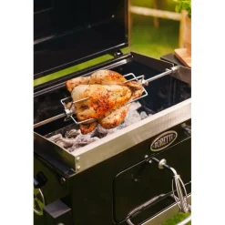 Houtskool Bbq-Boretti Carbone houtskoolbarbecue black