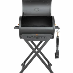 Boretti Fratello 2.0 houtskoolbarbecue black< Houtskool Bbq