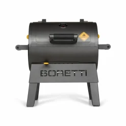 Boretti Terzo houtskoolbarbecue grey< Houtskool Bbq