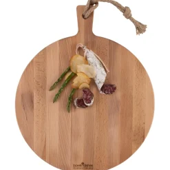 Accessoires-Bowls and Dishes  Beuken serveerplank ø 35 cm