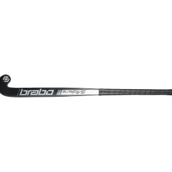 Hockeystick-Brabo Elite 5 Carbon WTB Classic Curve hockeystick black white