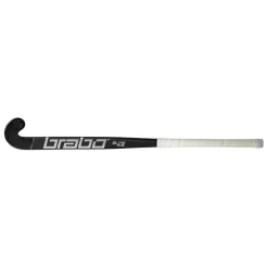 Brabo Elite 5 Carbon WTB Extreme Low Bow hockeystick  black silver - 36,5 inch L< Hockeystick