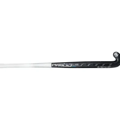 Hockeystick-Brabo Elite 5 Carbon WTB Low Bow hockeystick black white