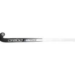 Hockeystick-Brabo Elite 5 Carbon WTB Low Bow hockeystick black white