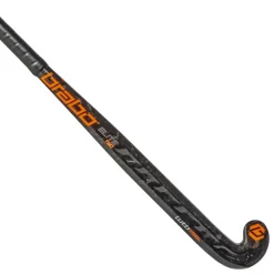 Brabo Elite 2 WTB Forged Carbon Classic Curve hockeystick black orange< Hockeystick