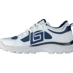 Brabo Elite hockeyschoenen junior navy white< Hockeyschoenen
