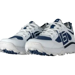 Brabo Elite hockeyschoenen junior navy white< Hockeyschoenen