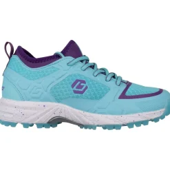 Brabo Elite hockeyschoenen junior mint purple< Hockeyschoenen