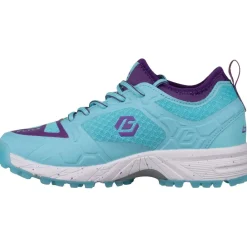 Brabo Elite hockeyschoenen junior mint purple< Hockeyschoenen