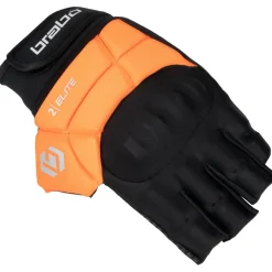 Brabo Elite Pro Player hockeyhandschoen orange grey< Hockey Bescherming