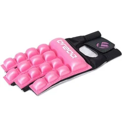 Hockey Bescherming-Brabo F4 Foam Glove hockeyhandschoen pink