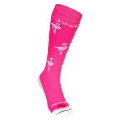 Brabo Flamingo hockeysokken neon pink< Hockeykleding