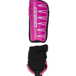 Brabo Force scheenbeschermers junior pink black< Hockey Bescherming