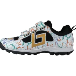 Brabo Force Velcro hockeyschoenen junior marble black< Hockeyschoenen