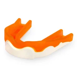 Hockey Bescherming-Brabo gebitsbeschermer junior trans orange white