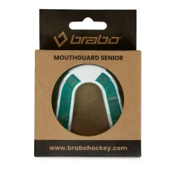 Brabo gebitsbeschermer trans mint white< Hockey Bescherming