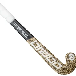 Hockeystick-Brabo O'GEEZ Baby hockeystick junior leopard black - 18 inch