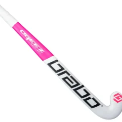 Brabo O'GEEZ Original hockeystick junior pink white< Hockeystick