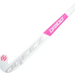 Brabo O'GEEZ Original hockeystick junior pink white< Hockeystick
