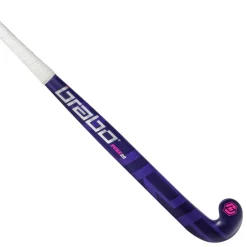 Brabo Pure 20 Low Bow hockeystick purple magenta - 36,5 inch< Hockeystick