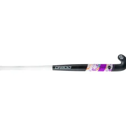 Brabo Pure 20 Low Bow hockeystick black purple - 36,5 inch< Hockeystick