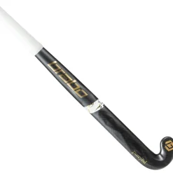 Hockeystick-Brabo Pure LTD Low Bow hockeystick black gold