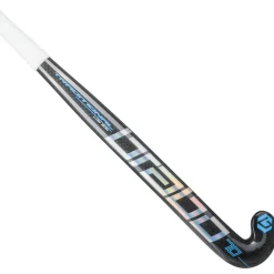 Hockeystick-Brabo Traditional Carbon 70 Low Bow hockeystick black blue