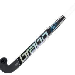 Hockeystick-Brabo Traditional Carbon 70 Low Bow hockeystick black blue