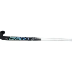 Hockeystick-Brabo Traditional Carbon 90 Low Bow hockeystick black silver