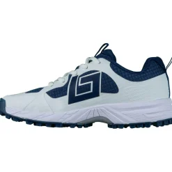 Hockeyschoenen-Brabo Tribute hockeyschoenen junior navy white inclusief slippers