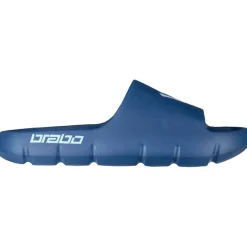 Hockeyschoenen-Brabo Tribute hockeyschoenen junior navy white inclusief slippers