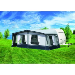 Brand Sevilla SR 300 voortent 28 mm staal frame PG anthracite grey< Voortent Caravan