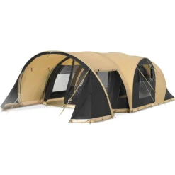 Tunneltenten|Koepeltenten-Cabanon Biscaya 440 All Season vario tunneltent beige