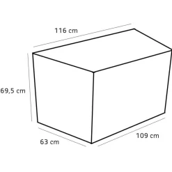 Cabanon Kunststof disselbak< Onderdelen & Accessoires