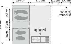 Cabanon Monaco EPS Deluxe vouwwagen< Nieuwe Vouwwagen