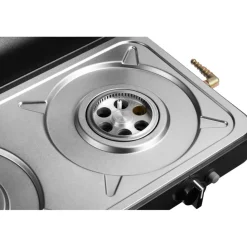 Gaskooktoestellen-Cadac 2 Cook 3 Turbo Stove 2-pits kooktoestel