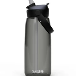 Drinkflessen-Camelbak Thrive Flip Straw drinkfles 946 ml charcoal