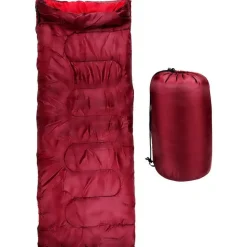 Camp Active  Envelop slaapzak rood< Slaapzakken