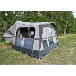 Nieuwe Vouwwagen-Camp-let Earth geremd vouwwagen 750 kg grey