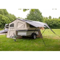 Nieuwe Vouwwagen-Campooz Fat Freddy vouwwagen inclusief trekking luifel