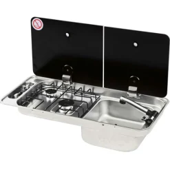 Kooktoestellen Inbouw-Can FL1401-P-W kook-spoelcombinatie rechts