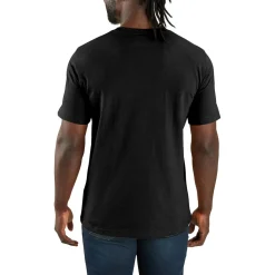 Shirts, Polo's & Blouses-Carhartt Active Graphic shirt heren black