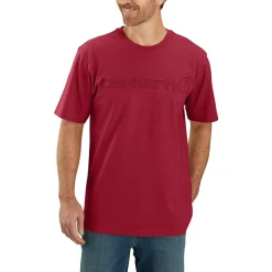 Shirts, Polo's & Blouses-Carhartt Pocket shirt heren industry red