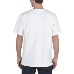 Shirts, Polo's & Blouses-Carhartt Relaxed Fit Heavyweight K87 Pocket shirt heren white