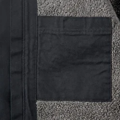 Jassen-Carhartt Relaxed Fit Washed Duck Shepa Lined winterjas heren black