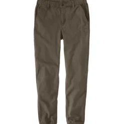 Carhartt Rigby Canvas joggingbroek heren tarmac< Broeken