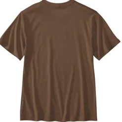 Shirts, Polo's & Blouses-Carhartt Script Graphic shirt heren red duck heather