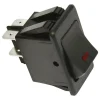 Schakelmateriaal-Carpoint schakelaar 12V led rood
